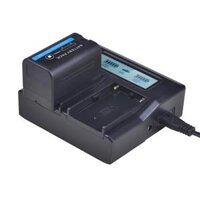 1pc 2200BP-U30 bpu30 BP U30 rechargeable LCD dual rapid charger for Sony XDCAM EX pmw100 PMW150 pmw160 pmw200