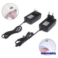 1pc 24V 2A Bộ Chuyển Đổi Nguồn Điện Cho Đèn LED UV Máy Sấy Móng Tay Dụng Cụ Nghệ Thuật Làm Móng Tay