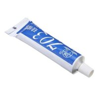 1pc 50g White Silicone Rubber 703 High Temperature Welding Glue Sealant Adhesive Freezer Glue Repairing Sealer For Bonding Glass