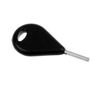 1Pc Black Surfboard Fin Key Surfing Accessory