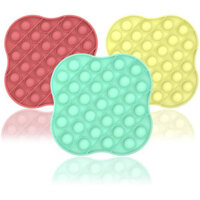 1pc Bubble Sensory Decompression Fidget Toys Pure Compression Anxiety Stress Reliever Toys Funny Education Puzzle Gifts