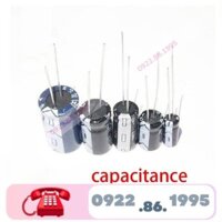 1Pcs 10V 16V 25V 35V 50V 400V Tần Số Cao Thấp Esr Nhôm Điện Phân Tụ 100Uf 220Uf 330Uf 470Uf 680Uf 1000Uf 1500Uf