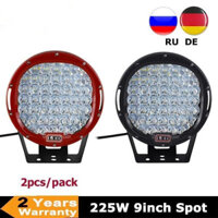 1pcs 7-9inch 225W LED Offroad Work Lights Spot Flood Driving Lamp 4WD 4x4 Truck Trailer SUV Boat ATV Vehicle 10-30V
