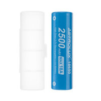 1Pcs Astrolux® E1825 2500mAh 18A 3.7V 18650 Li-ion Battery Unprotected High Drain Rechargeable Lithium Power Cell For Je