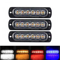 1PCS Car Strobe Warning Light Grill Flashing Breakdown Emergency Truck Trailer Beacon Lamp LED Side For 12V 24V