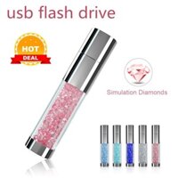 1tb Pha Lê USB Flash Ổ Đĩa 128MB 64GB 32GB 16GB pendrive 8GB Tùy Chỉnh USB Flash Drive usb2.0 Bút Ổ Nhớ Stick