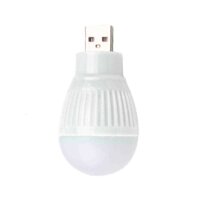 1W Mini USB Bóng Đèn LED Di Động Gắn Ngoài USB Điện Di Động Cho Máy Tính Học Mini Đèn Ngủ LED mini Bóng Đèn LED