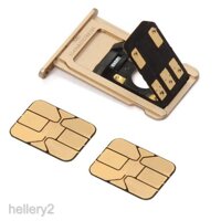 1x Phone Dual SIM Card Adapter SIM Card Tray for   5 6 7 X