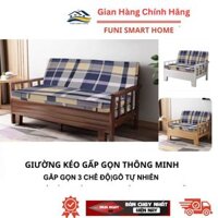 [1x1.95m] Giường sofa gấp gọn thông minh, Sofa giường kéo đa năng cao cấp , Giường Ngủ  Cho Bé, Sofa Giường Xếp Cho Trẻ