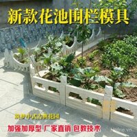 1Y9I [Bán chạy tại cửa hàng] Khuôn xi măng hàng rào ao hoa phong cách cổ điển Trung Quốc vườn rau vườn nông thôn sân vườn đường viền gạch mẫu hàng rào bãi cỏ