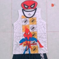 2 áo ba lỗ siêu nhân nhện