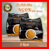 2 Bịch Cà Phê Sữa NGON Trần Quang - (24 Gói/bịch)