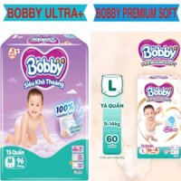 [2 BỊCH TẶNG 1 BALO] BỈM BOBBY ULTRA QUẦN CÁC SIZE M92/L88/XL76/XXL70