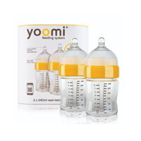2 bình sữa Yoomi 240ml ( giá cho 1 bình)