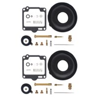 2 Bộ dành cho YAMAHA XV750 VIRAGO750 XV VIRAGO 750 1988-1997 Bộ sửa chữa bộ chế hòa khí xe máy Bộ sửa chữa bộ chế hòa khí với các bộ phận màng piston