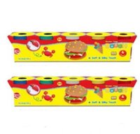 2 Bộ Đất nặn Kiddy Clay Thái Lan hình bánh kem DOUGH 5 màu