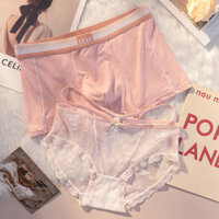 2 Bộ đồ lót cặp đôi một nam một nữ cảm giác trong sáng mong muốn cặp đôi tình cảm bộ quần lót ren huhu01.vn1.2