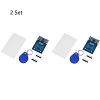 2 Bộ Mô-đun RFID 13,56 MHz MFRC-RC522 NFC RF IC Card Keyfob