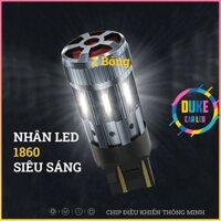 2 bóng (1 cặp) Bóng đèn Led T20 7443 W21/5W Bóng đèn xi nhan, bóng daylight 18 Led 1860