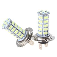 2 Bóng Đèn H7 DC 12 v LED SMD Trắng Rọi Sương Mù Cho Xe Hơi-Quốc tế [bonus]