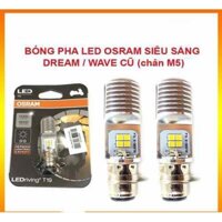 2 Bóng Đèn led cho xe đời cũ sử dụng 2 bóng wave, jupiter, future