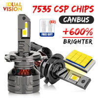 2 Bóng Đèn Pha Ô Tô H7 LED 6000K H4 Hi / Chùm Thấp Retrolfit 12V 24V H11 Canbus H8 H9 9005 HB3 9006 HB4 9012 HIr2 Turbo Đèn V25