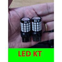 2 bóng Led stop 3 nháy F1 cho xpander, Innova, mazda và các loại xe khác T20 7443 7440  đèn led