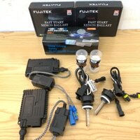 2 bóng xenon Aozoom và ballast Fujitek 55w bảo hành 2 năm
