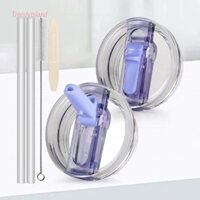 2 Cái 30oz Nắp Chống Rò Rỉ Cốc Trong Suốt Nắp Ống Hút Lật Có Thể Tái Sử Dụng Nắp Ống Hút Gấp Di Động Cho Giá Đỡ Và Túi Đựng Cốc Ô Tô Ngoài Trời [TrendyIsland.vn]