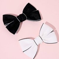 2 Cái Bé Gái Mới Biết Đi Nơ Trang Trí Tóc Cá Sấu Kẹp