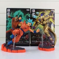 2 Cái / bộ 15cm Anime Dragon Ball Super Song Goku Kakarotto Gold Frieza Super Saiyan God Super Saiyan Blue PVC Nhân Vật Hành Động Mô Hình Đồ Chơi Búp Bê