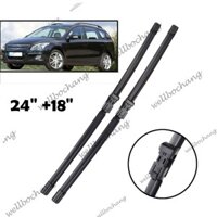 2 Cái / bộ Lưỡi gạt nước kính chắn gió phía trước cho Hyundai I30 2007 2008 2009 10 24