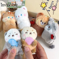 2 Cái / bộ Móc Khóa Thu Hút Từ Tính Sang Trọng Sáng Tạo - Mặt Dây Chuyền Động Vật Hoạt Hình Mèo Con Otter - Cặp Đôi Ba Lô Trang Trí Quà Tặng