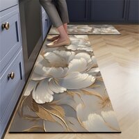 2 Cái / bộ Thảm Trải Sàn Nhà Bếp Siêu Thấm Hút Diatomite Thảm Nhà Bếp Có Thể Giặt Thảm Chống Trượt Phòng Tắm Lối Vào Thảm Cửa
