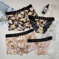 2 cái cặp đôi đồ lót quần lót thoáng khí đồ lót sexy quần lót cho những người yêu thích cotton mới nam và nữ ren phương thức cá tính bộ đồ lót