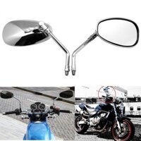 2 Cái / Cặp Gương Chiếu Hậu Xe Máy Electrombile Xe Tay Ga E-Bike Gương Chiếu Hậu 10 Mm Cho Xe Honda Shadow Ace Spirit Magna VT750
