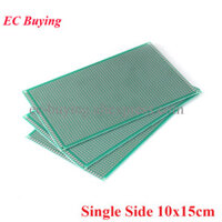 2 Cái / lốc 10 * 15CM Nguyên Mẫu Đồng Một Mặt PCB DIY 2.54mm Bảng Mạch In Đa Năng 10x15cm Tấm Bánh Mì 100 * 150mm