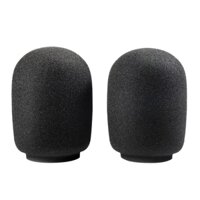 2 Cái / lốc Cho Shure SM7B SM27 PGA27 Lọc Kính Chắn Gió Micro Xốp Đầu Màu Đen Xốp Mic Thay Thế Bao