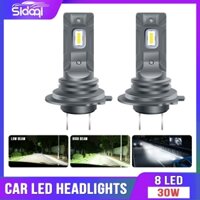 2 Cái Thương Hiệu Xe Mới Sương Mù LED H7 Bóng Đèn Xe Máy/12-24V LED Đèn Pha Xe Máy/Đèn Pha Ô Tô bóng Đèn Trắng