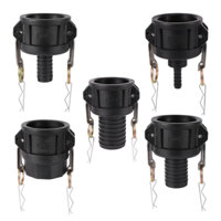 2 "Cam-Lock Adapter x 1 / 2" 1 "1.5" 2 "Ống Shank S60 Ren Thô 64mm Nữ Loại C IBC Tank Khớp Nối Nhanh Cam Rãnh Lắp