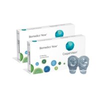 (2 cặp) Kính áp tròng cận thị không màu dùng đến 3 tháng Biomedics NOW (Có đến 10 độ)