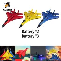2 CH Máy Bay Điều Khiển Máy Bay Phản Lực Máy Bay Chống Va Chạm Ngoài Trời Đồ Chơi Bay Nhẹ RC Glider Máy Bay Quà Tặng