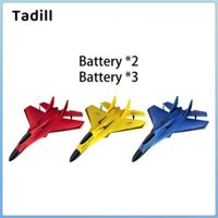 2 CH Máy Bay Điều Khiển Máy Bay Phản Lực Máy Bay Chống Va Chạm Ngoài Trời Đồ Chơi Bay Nhẹ RC Glider Máy Bay Quà Tặng