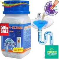 2 chai Bột Thông Tắc Cống Bồn Cầu Lavabo Đường Ống Cực Mạnh, Hiệu Quả Nhanh Chóng - Hàng Chuẩn - 1 Chai