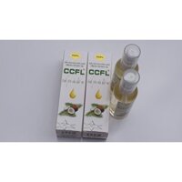 2 CHAI DẦU DỪA CCFL 100ML, 100% TINH DẦU DỪA NGUYÊN CHẤT , KHÔNG CHẤT BẢO QUẢN.