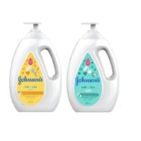 2 Chai x 1000ml Sữa Tắm Johnson's Baby Yến Mạch/Chứa Sữa Gạo