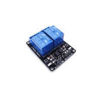 2 Channel Relay Module with light coupling 5V