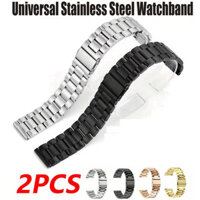 2 chiếc 22mm Thép không gỉ Dây đeo đồng hồ cho Xiaomi Mi Watch Color Band Metal 22mm, Amazfit Pace Stratos 3 2 2S GTR 47mm