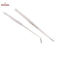 🔥2 Chiếc 48cm Nhíp Inox Bể Cá Thủy Sinh Thực Vật Dụng Cụ Bể Cá Thực Vật Nước Kìm Cong Kẹp Ăn