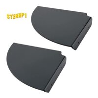 2 Chiếc Acrylic Góc Kệ Nổi Treo Tường Kệ Trưng Bày Loa Sắp Xếp Phòng Ngủ Nhà Bếp Bảo Quản